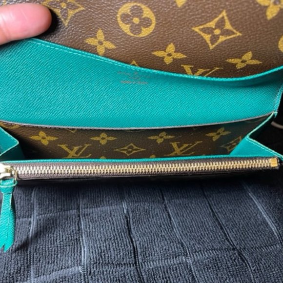 Louis Vuitton Authentic Monogram Emilie Wallet W/COA - Picture 8 of 13